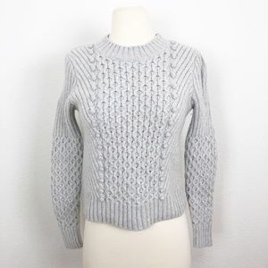 Rebecca Taylor La Vie Cable Knit Sweater M